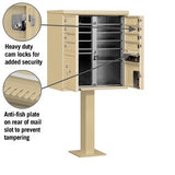 8 Tenant Cluster Box - 2 Parcel Locker