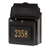 Whitehall Locking Wall Mount Mailbox