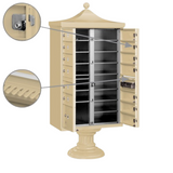 13 Tenant Cluster Box - 1 Parcel Locker