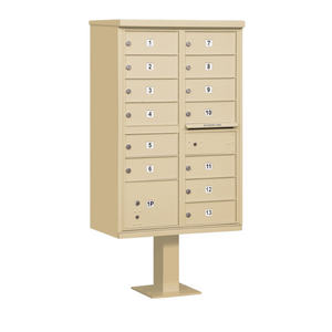 13 Tenant Cluster Box - 1 Parcel Locker