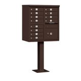 12 Tenant Cluster Box - 1 Parcel Locker