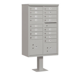 16 Tenant Cluster Box - 2 Parcel Lockers