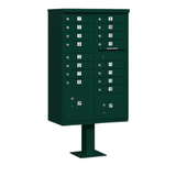 16 Tenant Cluster Box - 2 Parcel Lockers