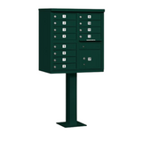 12 Tenant Cluster Box - 1 Parcel Locker