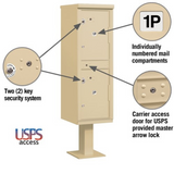 2 Unit Parcel Locker