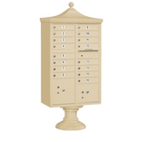 16 Tenant Cluster Box - 2 Parcel Lockers