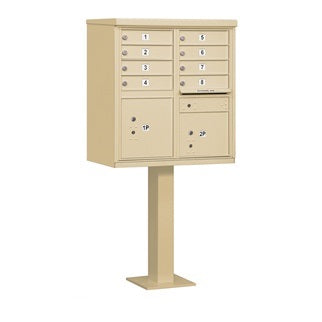 8 Tenant Cluster Box - 2 Parcel Locker