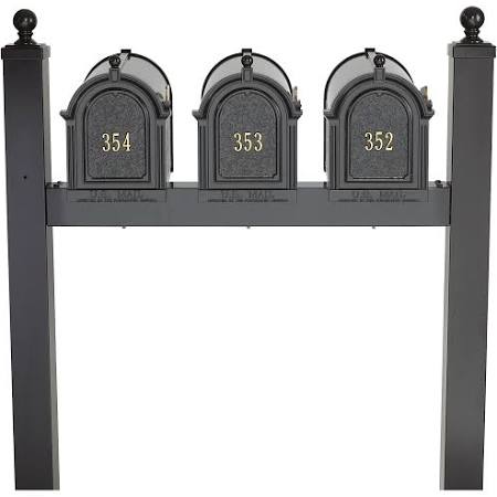 Whitehall Triple Capital Mailbox Package