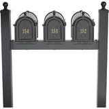 Whitehall Triple Capital Mailbox Package